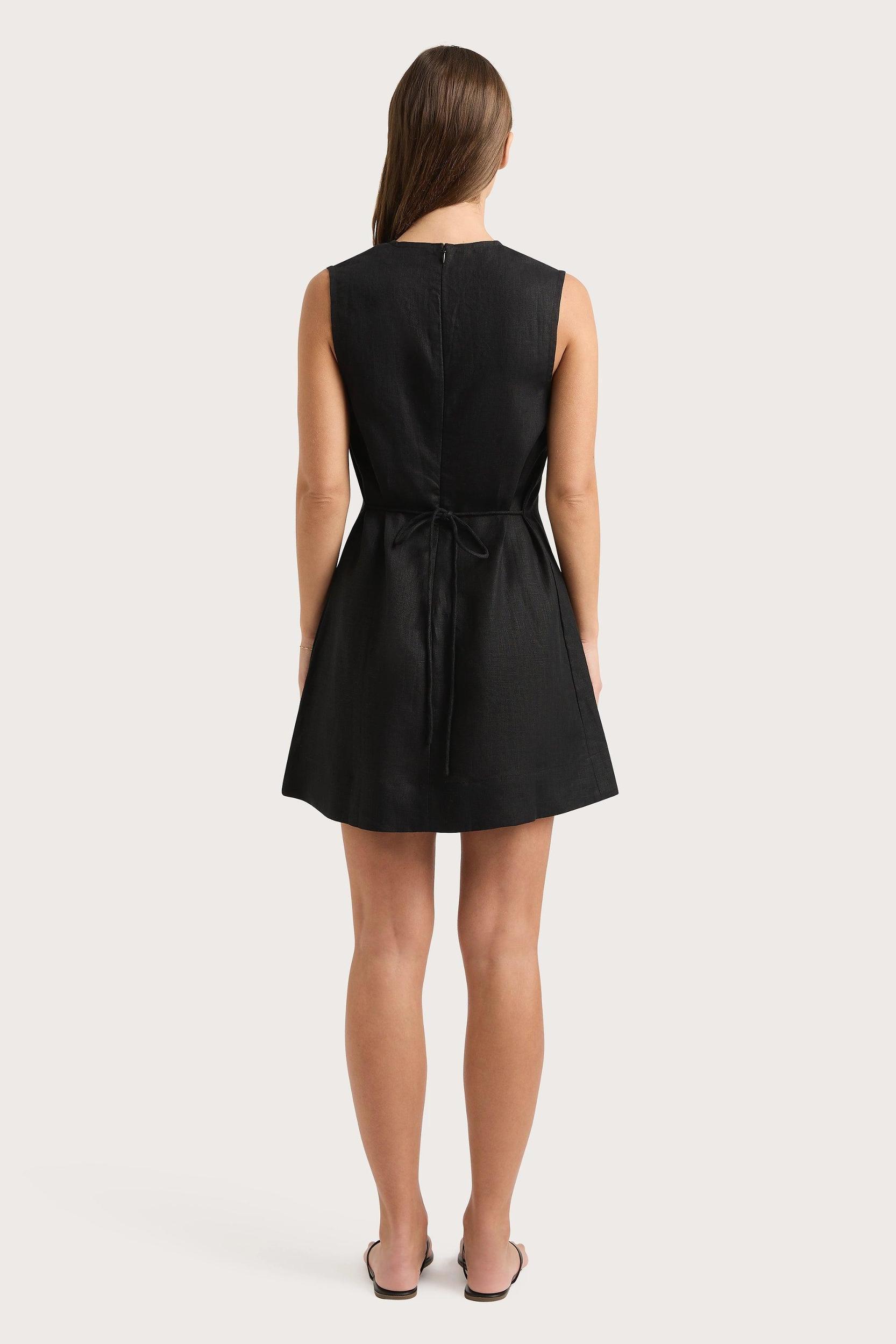 Daiane Mini Dress Black Product Image