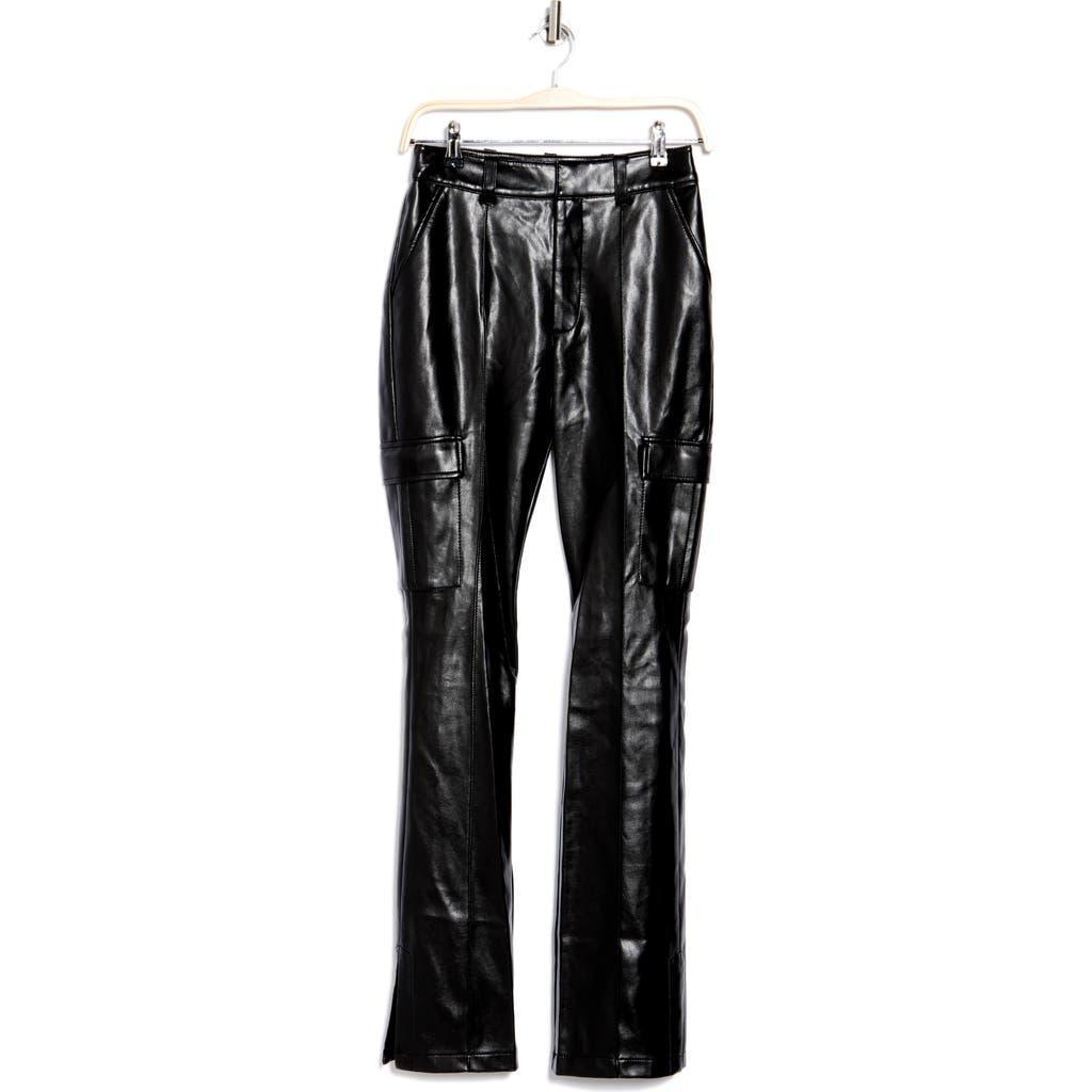 Vegan Leather Norah Pant In Black Product Image