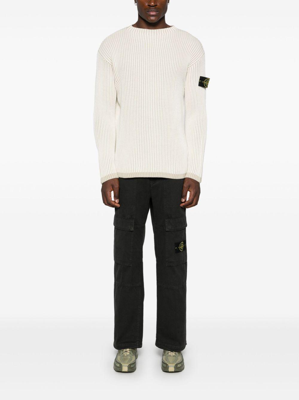 ribbed virgin-wool sweater Product Image