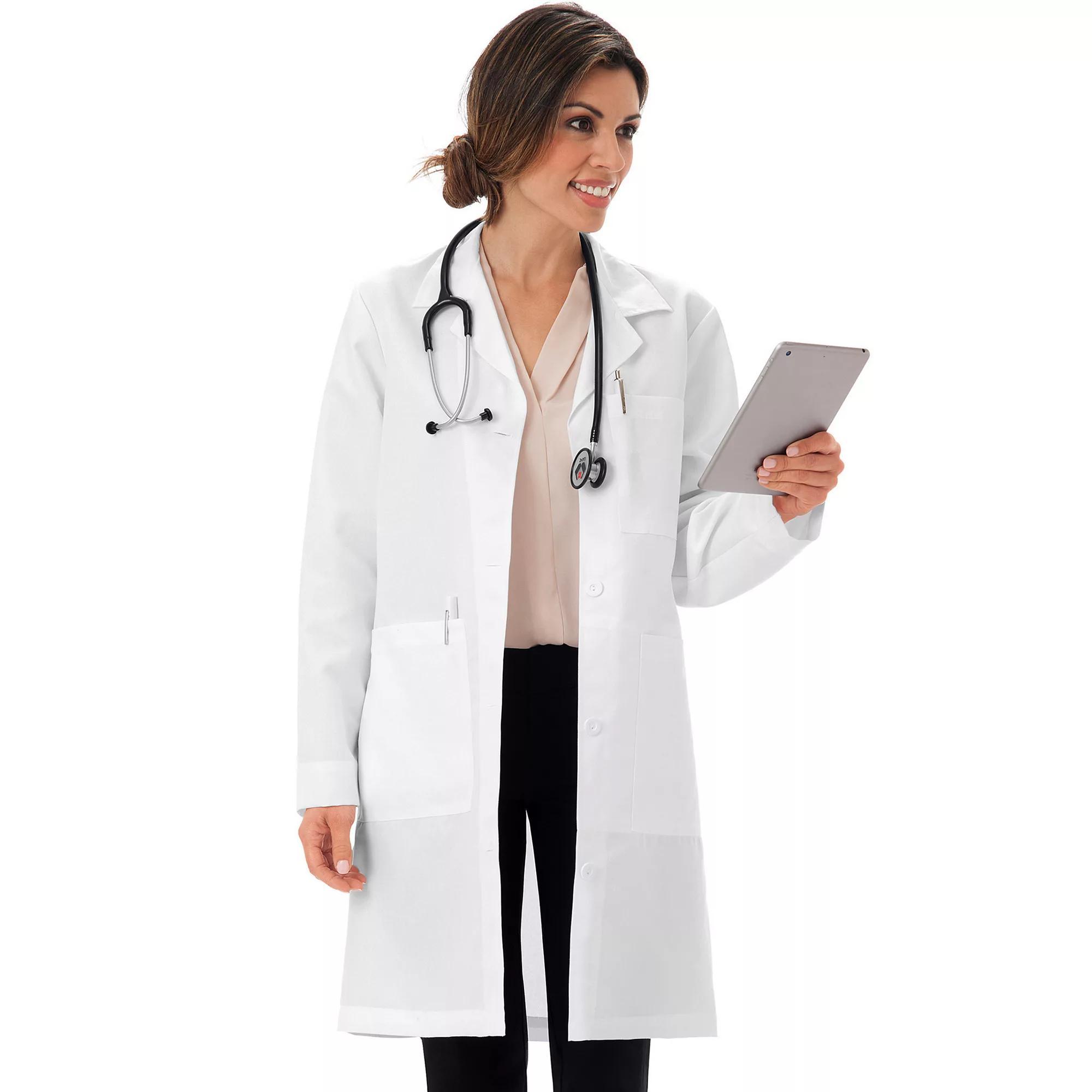 Women's Meta Labwear Twill Labcoat 1964, Size: 10T, White Product Image