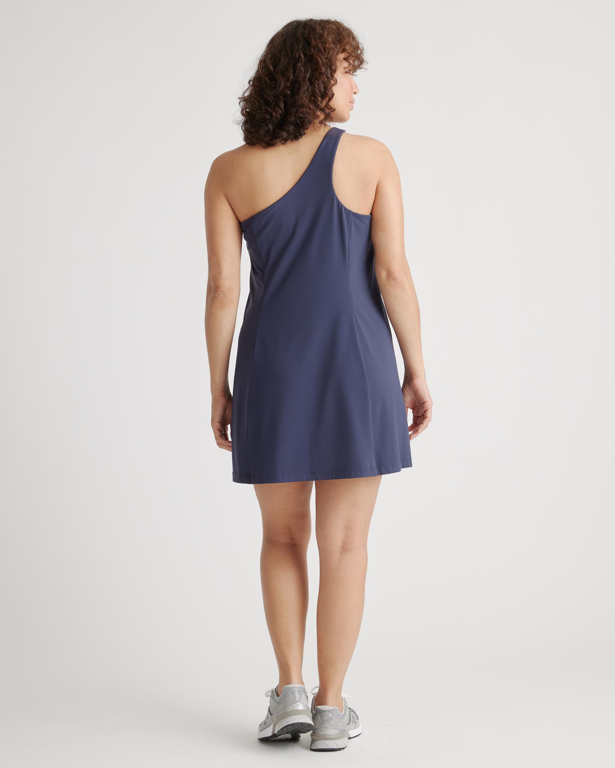 Quince | Women's Ultra-Form One-Shoulder Active Dress Nylon/Spandex Product Image