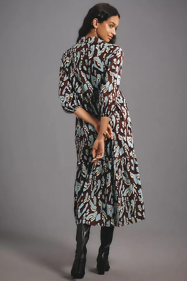 The Bettina Tiered Shirt Dress by Maeve Product Image