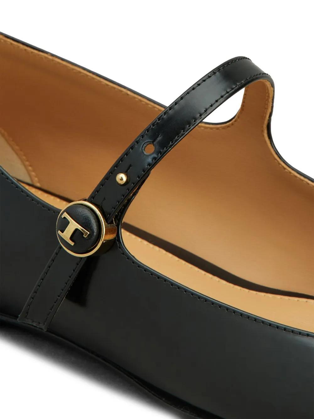 patent-leather ballerina shoes Product Image