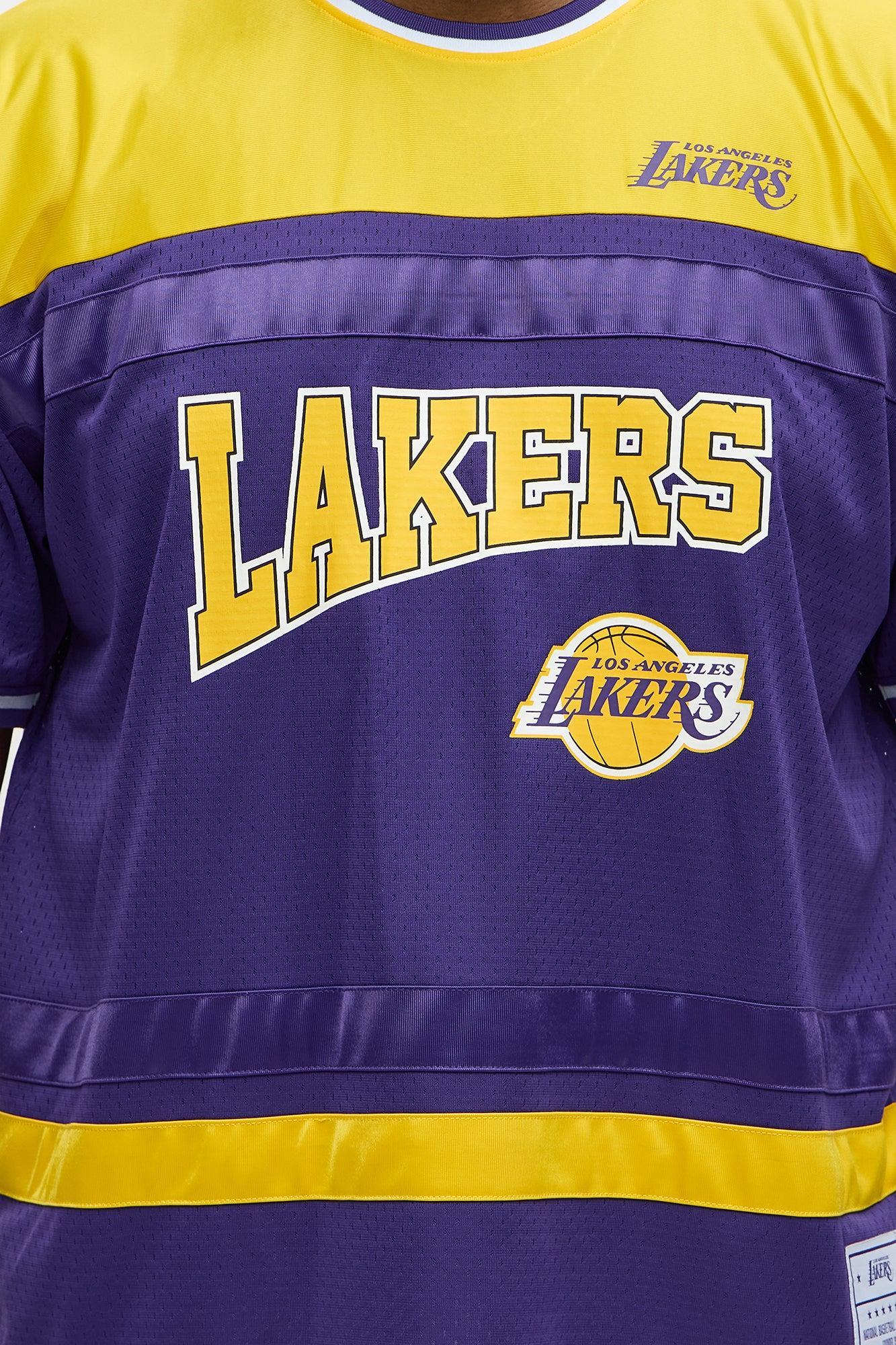 Lakers Regular Fit Basketball Tee - Purple Product Image