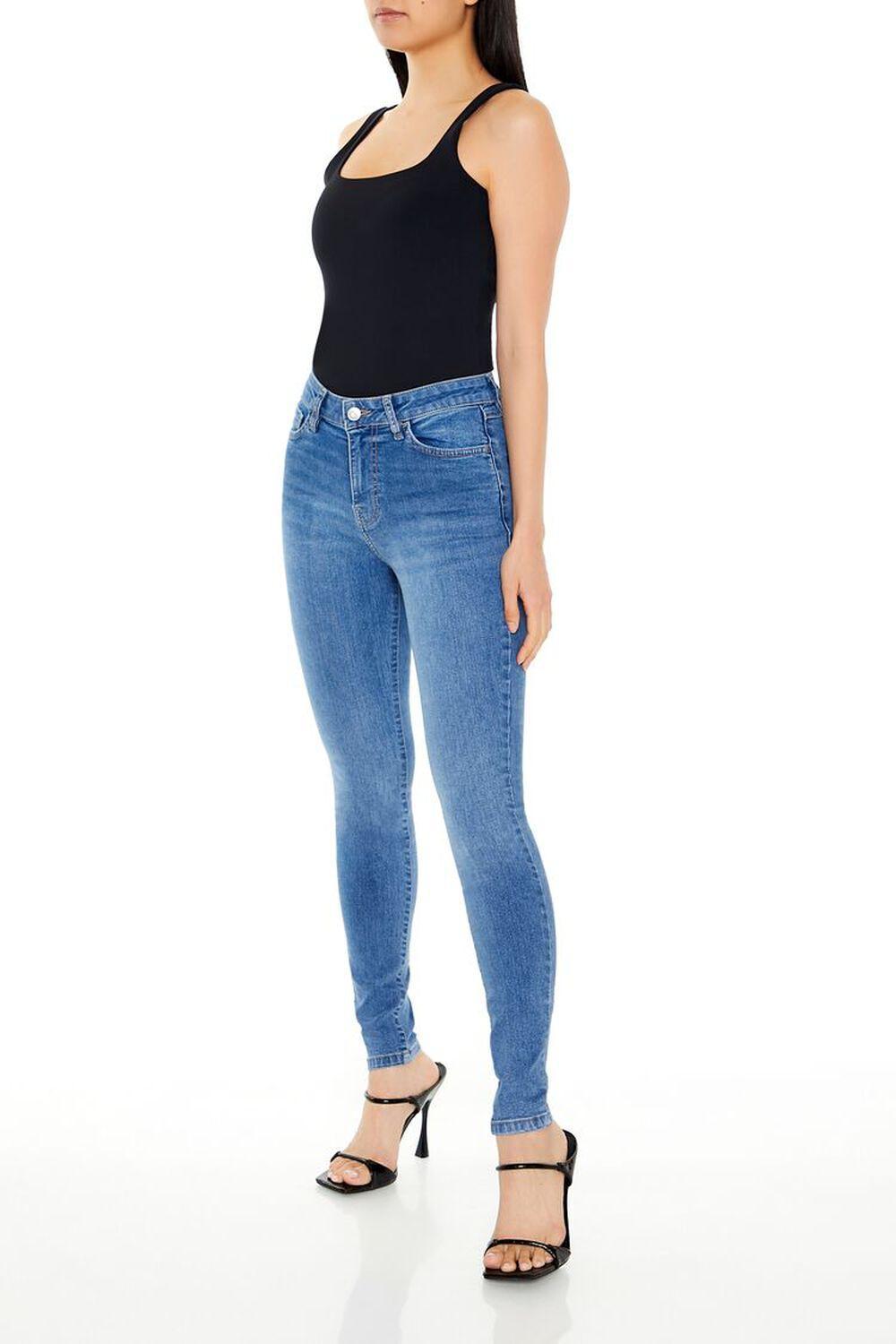Stretch-Denim Skinny Jeans | Forever 21 Product Image