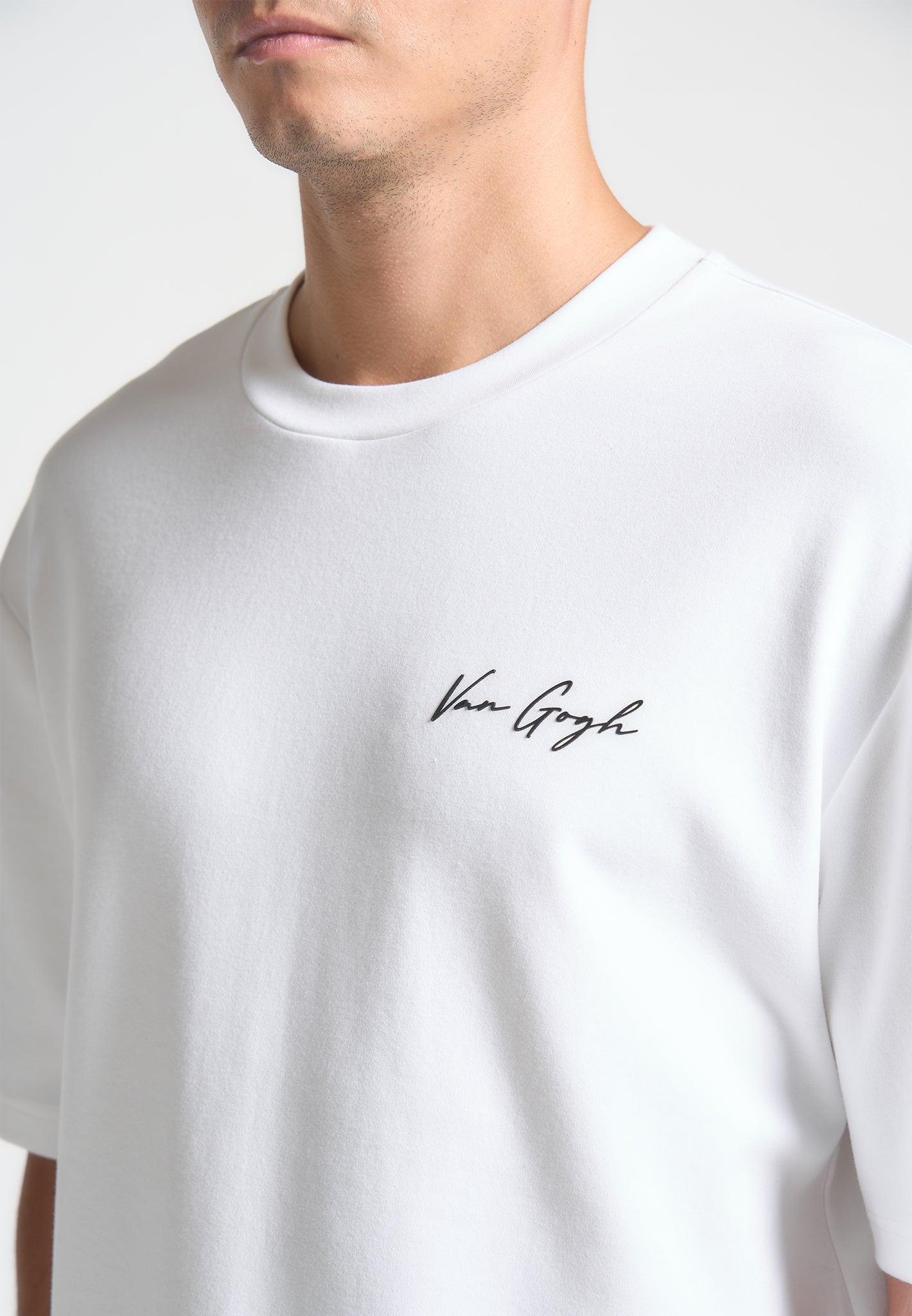 Piece De Resistance - Van Gogh T-Shirt - White Male Product Image