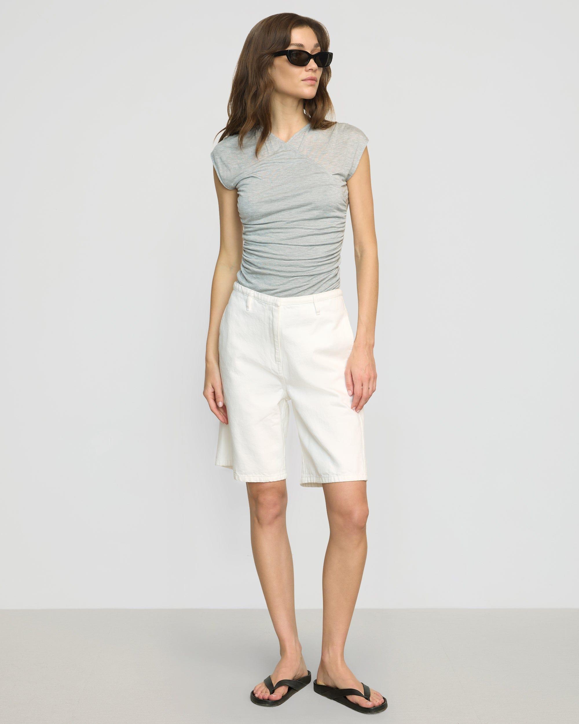Haviland Tailored Denim Short Product Image