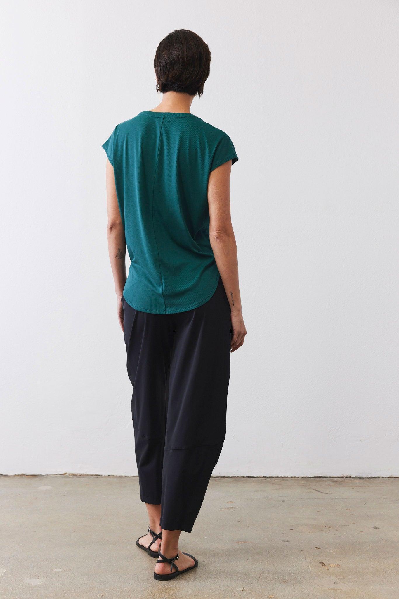 The Ribbed Tuck-In Tee Product Image