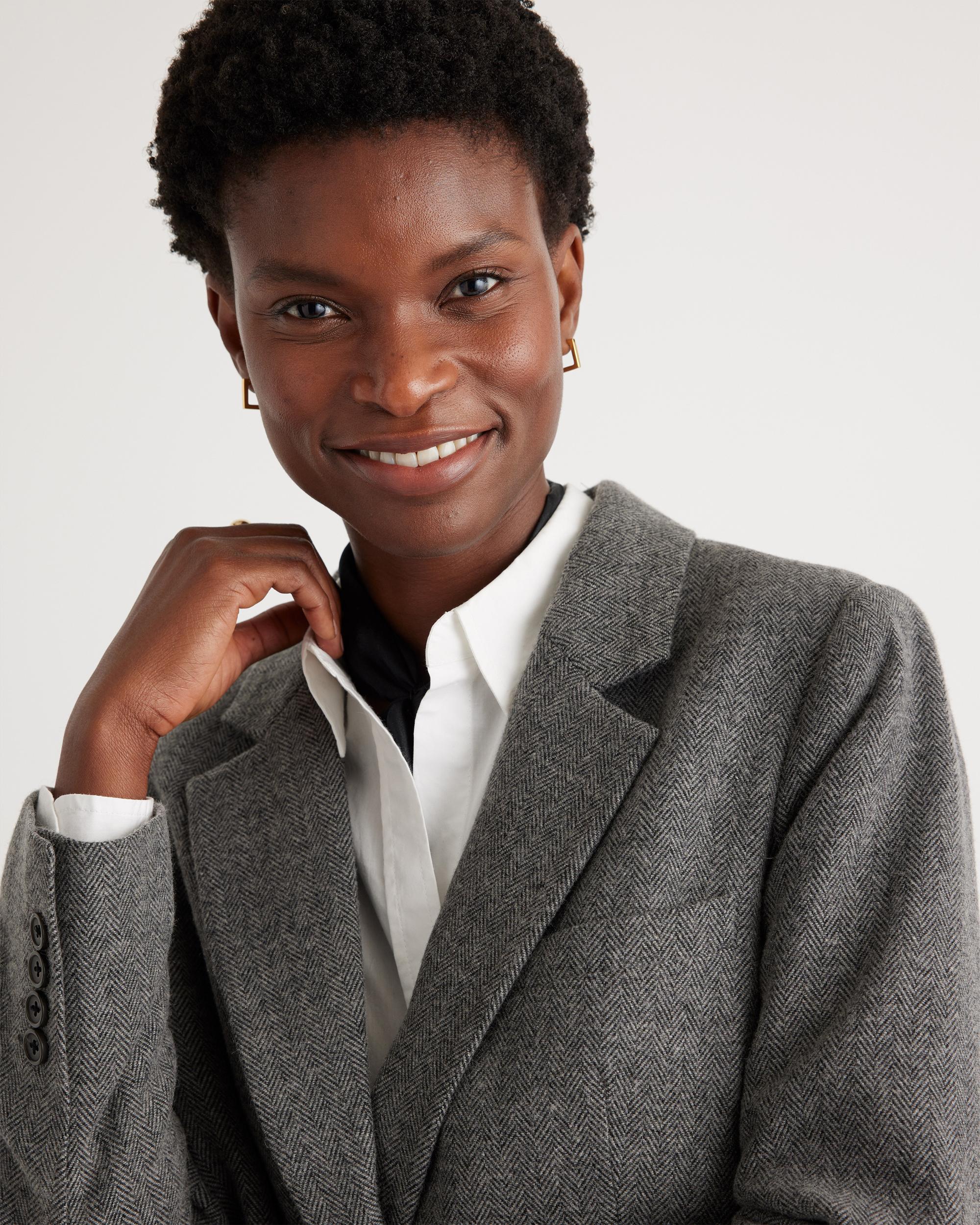 Quince | Women's Italian Wool OverSized Blazer Size XS Product Image