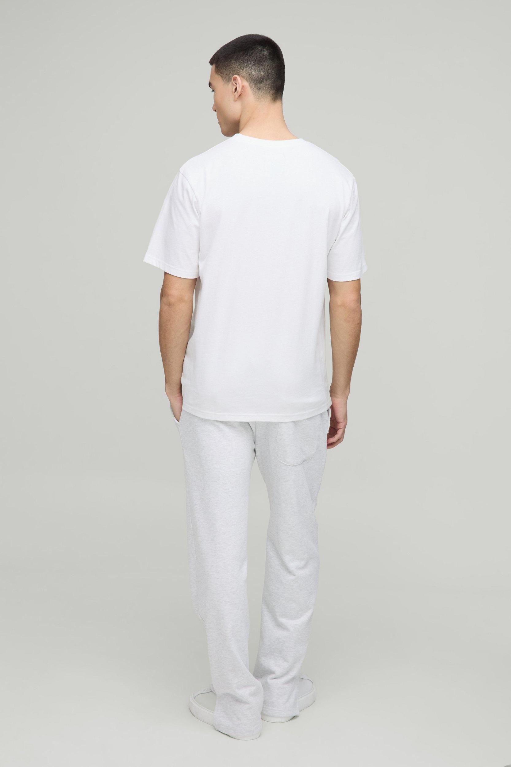 Regular Fit Edizione Limitata Heavyweight T-Shirt | boohooMAN USA Product Image