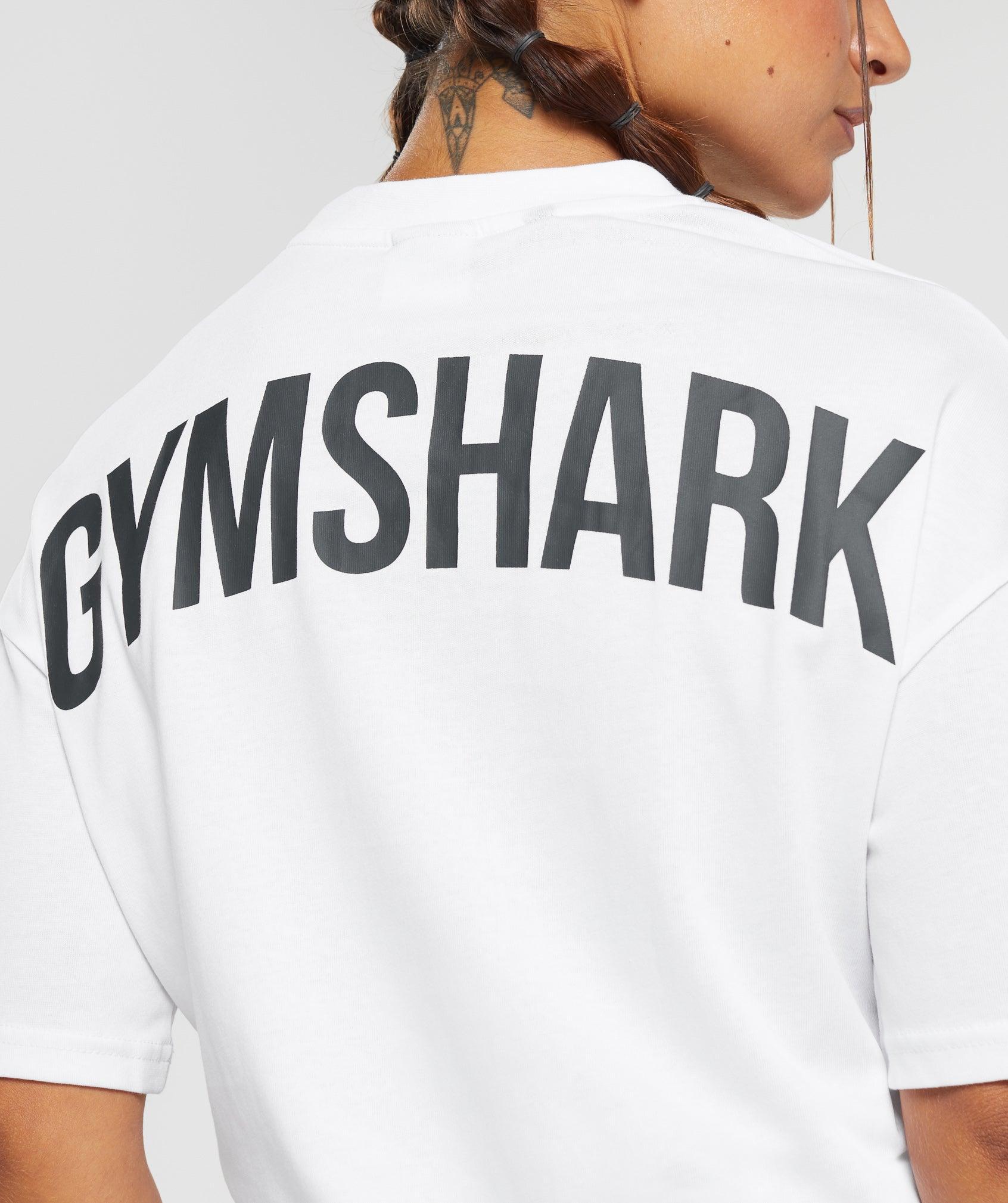 Power Oversized T-Shirt - White Female Product Image