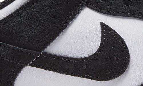 NIKE Dunk High Retro Sneakers In Black And White Product Image