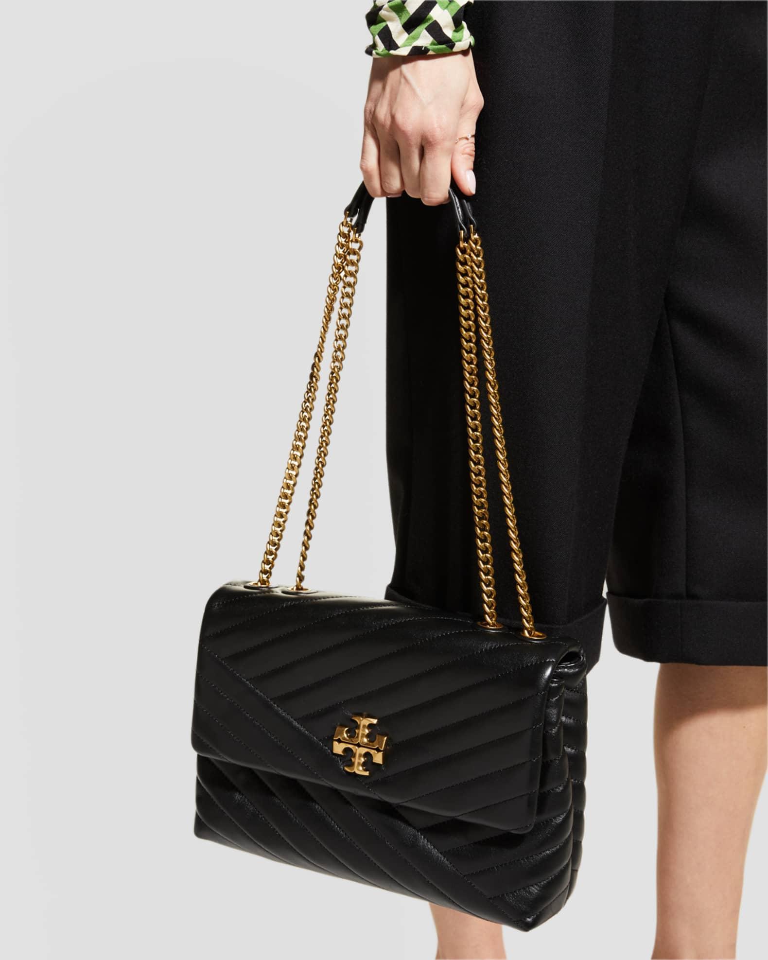 Kira Chevron-Quilted Convertible Shoulder Bag Product Image
