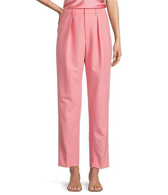 Antonio Melani Crystal Twill Flat Front Pants Product Image