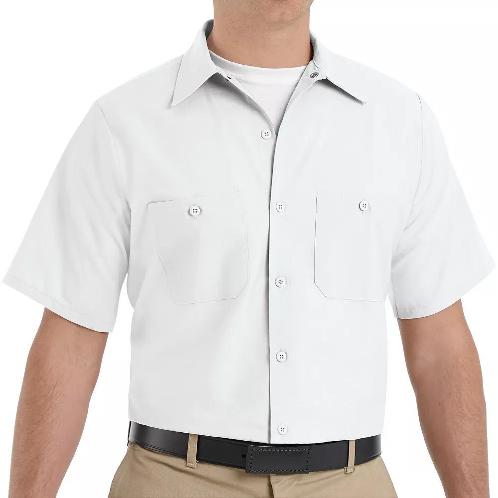 Red Kap Men's Short Sleeve Industrial Work Shirt Product Image