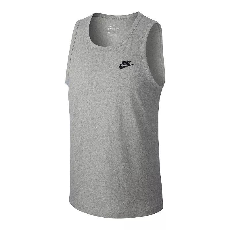 Men's Nike Club Tank Top, Size: XL, White Product Image