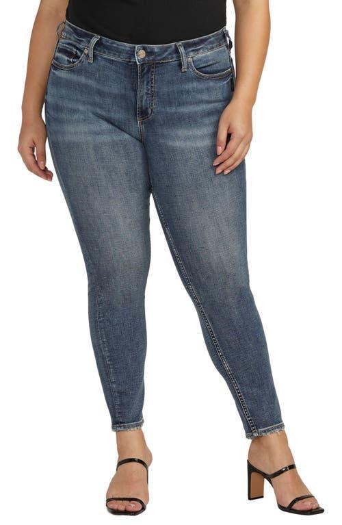 Silver Jeans Co. Plus Size Suki Mid Rise Skinny Leg Jeans Product Image