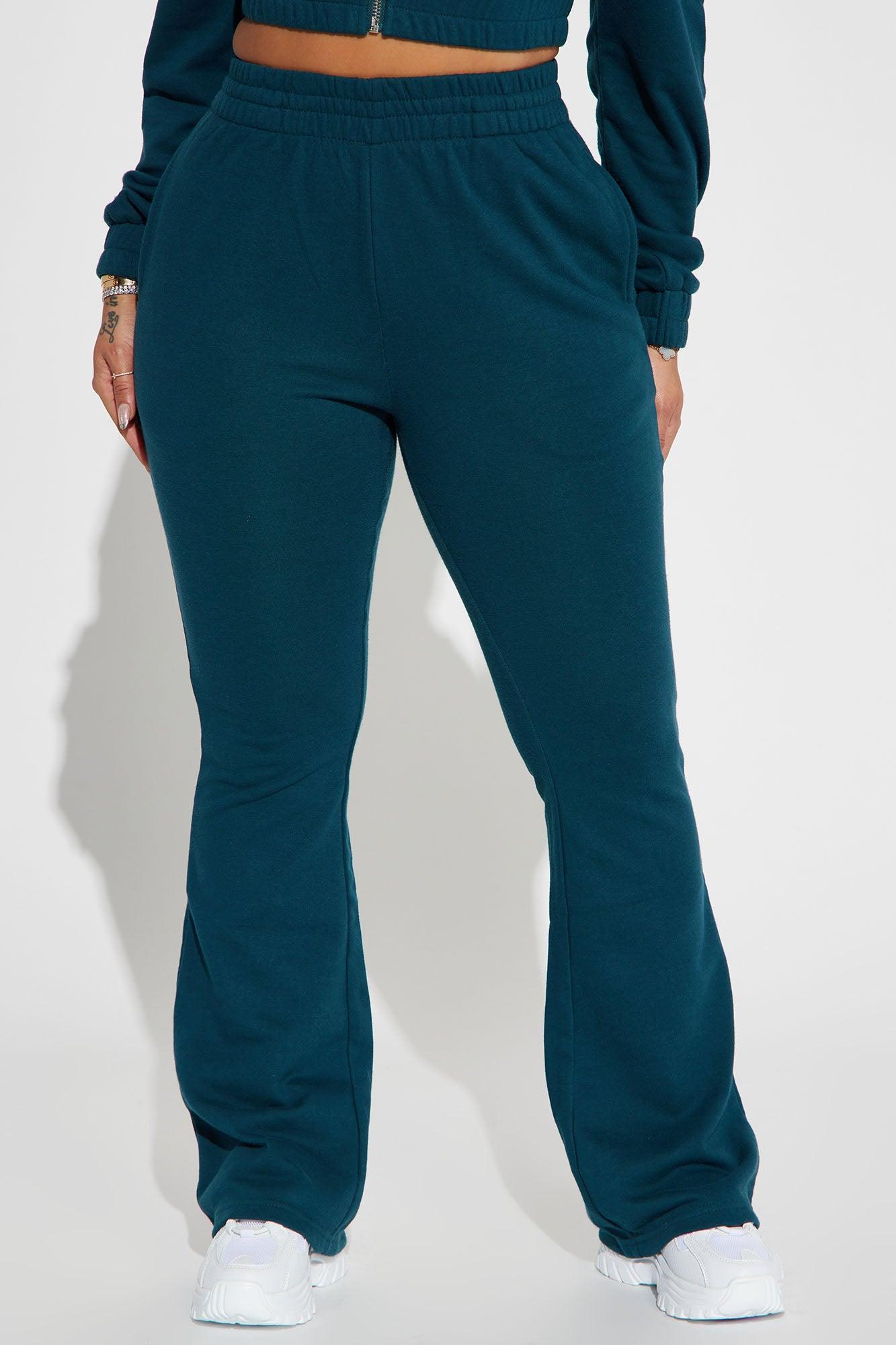 Give It Away Lounge Flare Pant - Hunter Product Image