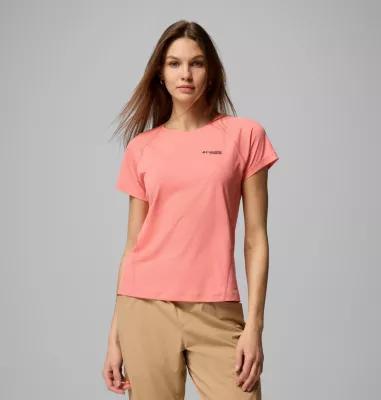 Columbia Women's Cirque River Pro Short Sleeve Crew Shirt- Product Image