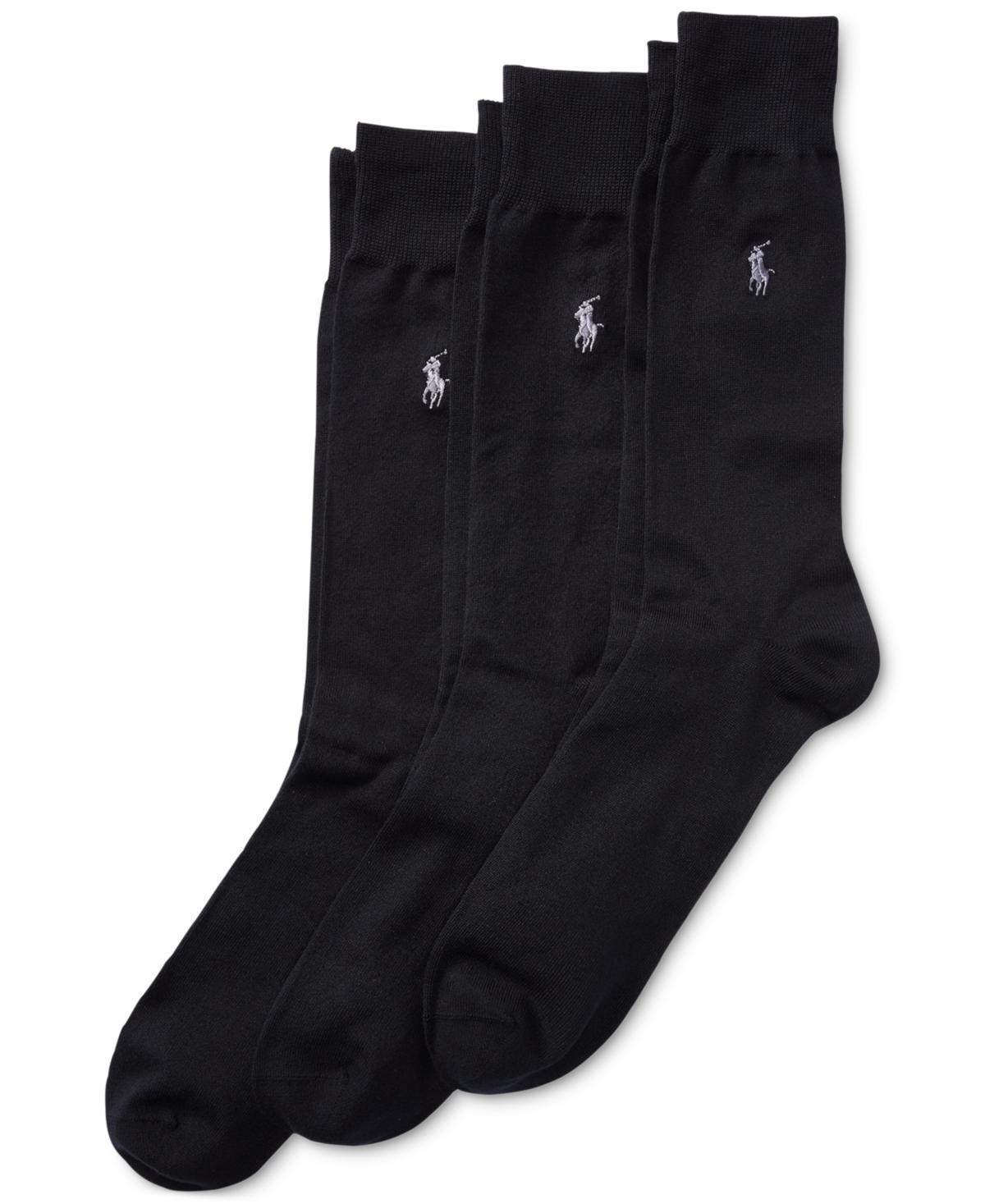 Polo Ralph Lauren Super Soft Flat Knit Socks - Pack of 3 Product Image