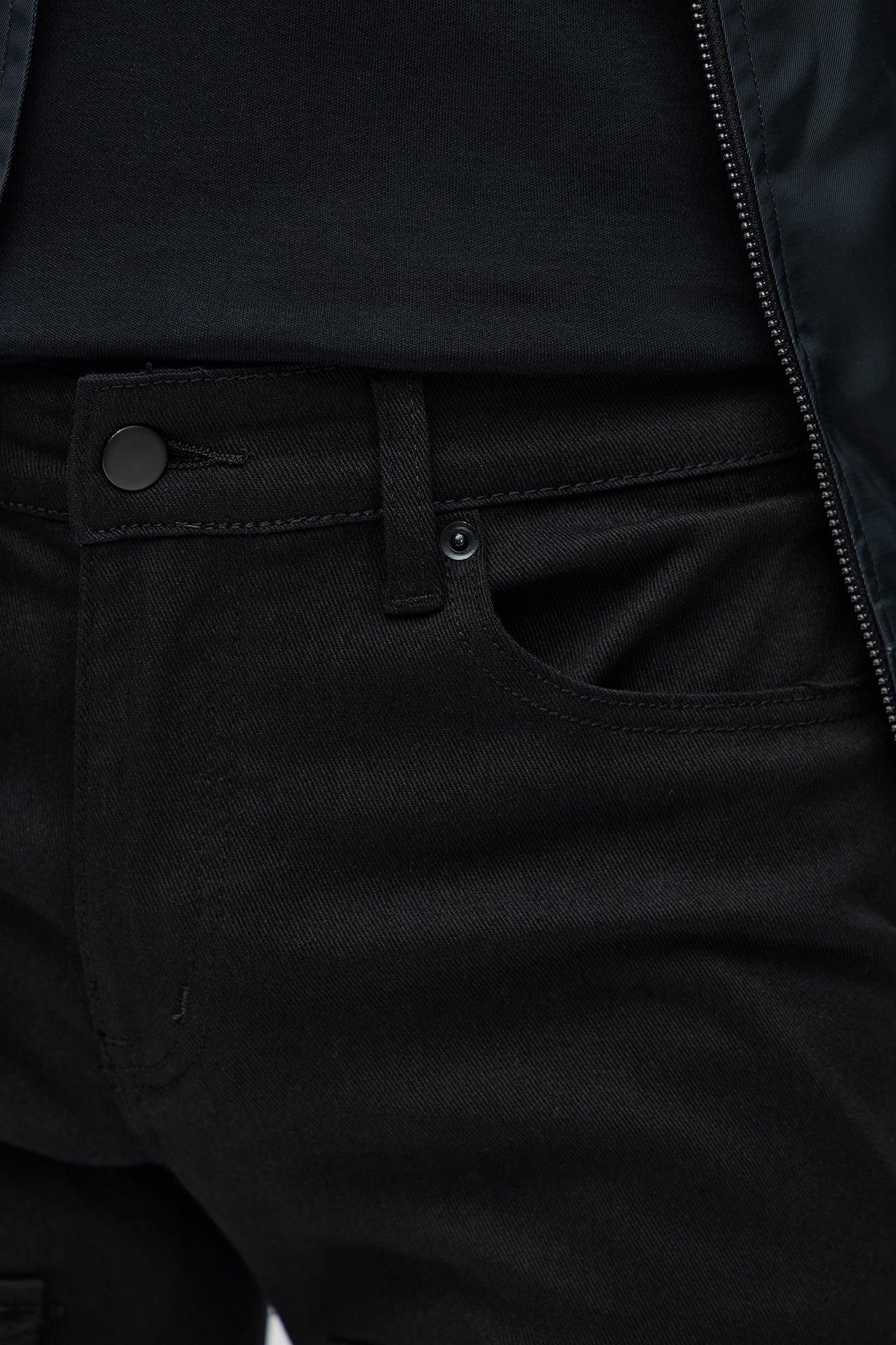 Skinny Pocket Me Cargo Pants - Black Product Image
