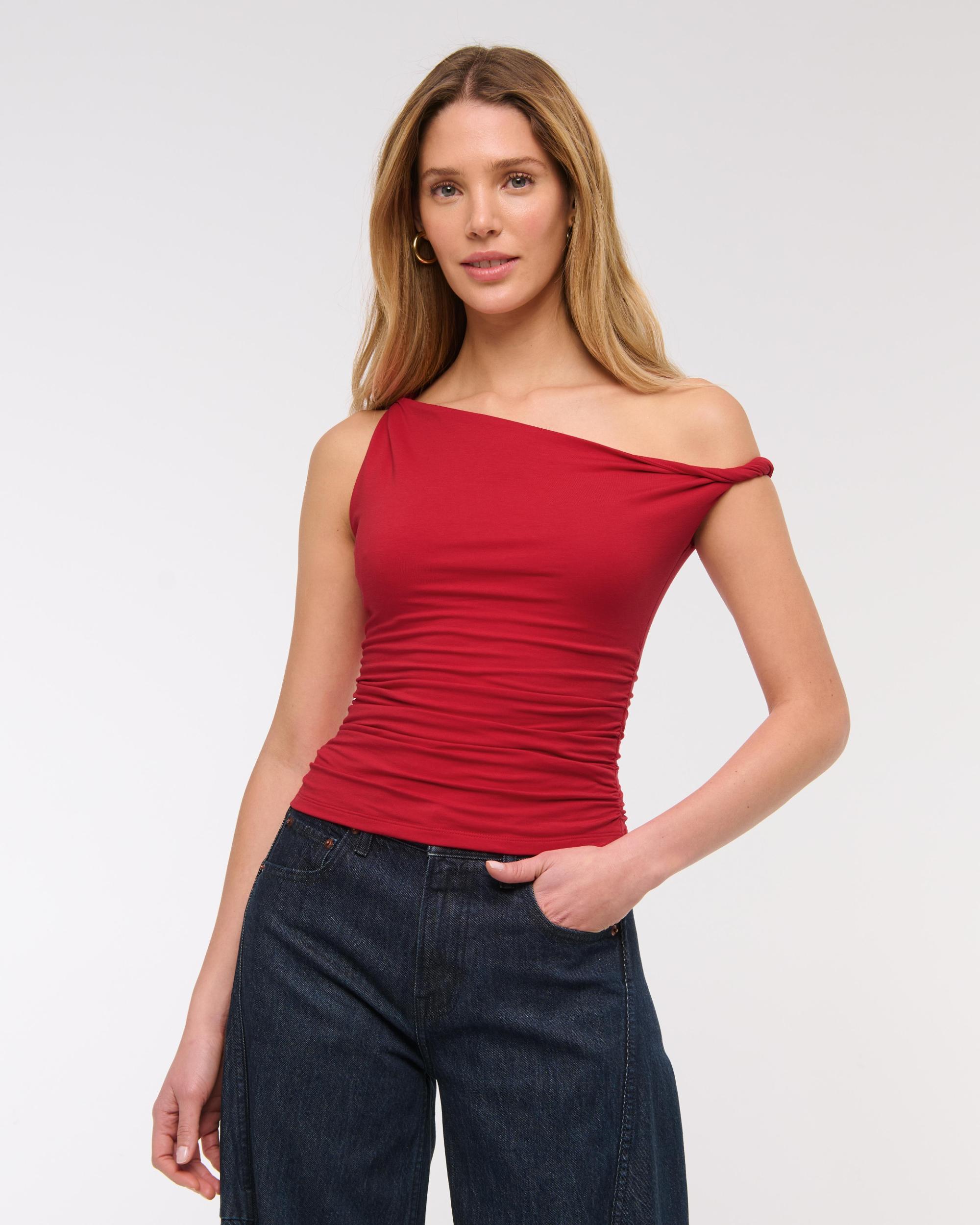 Asymmetrical Twist Top Product Image