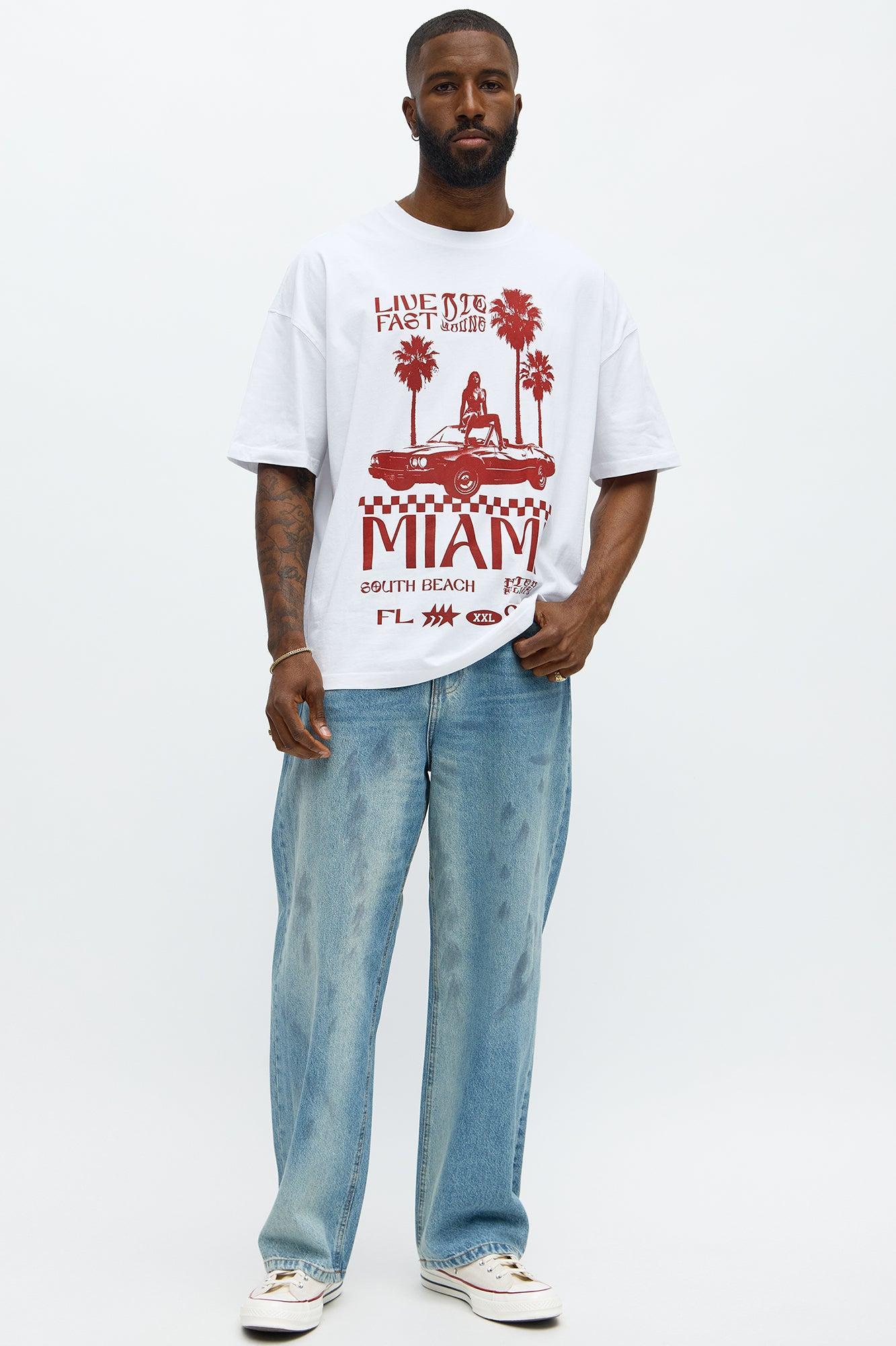Baggy Gold Rush Jeans - Medium Blue Wash Product Image