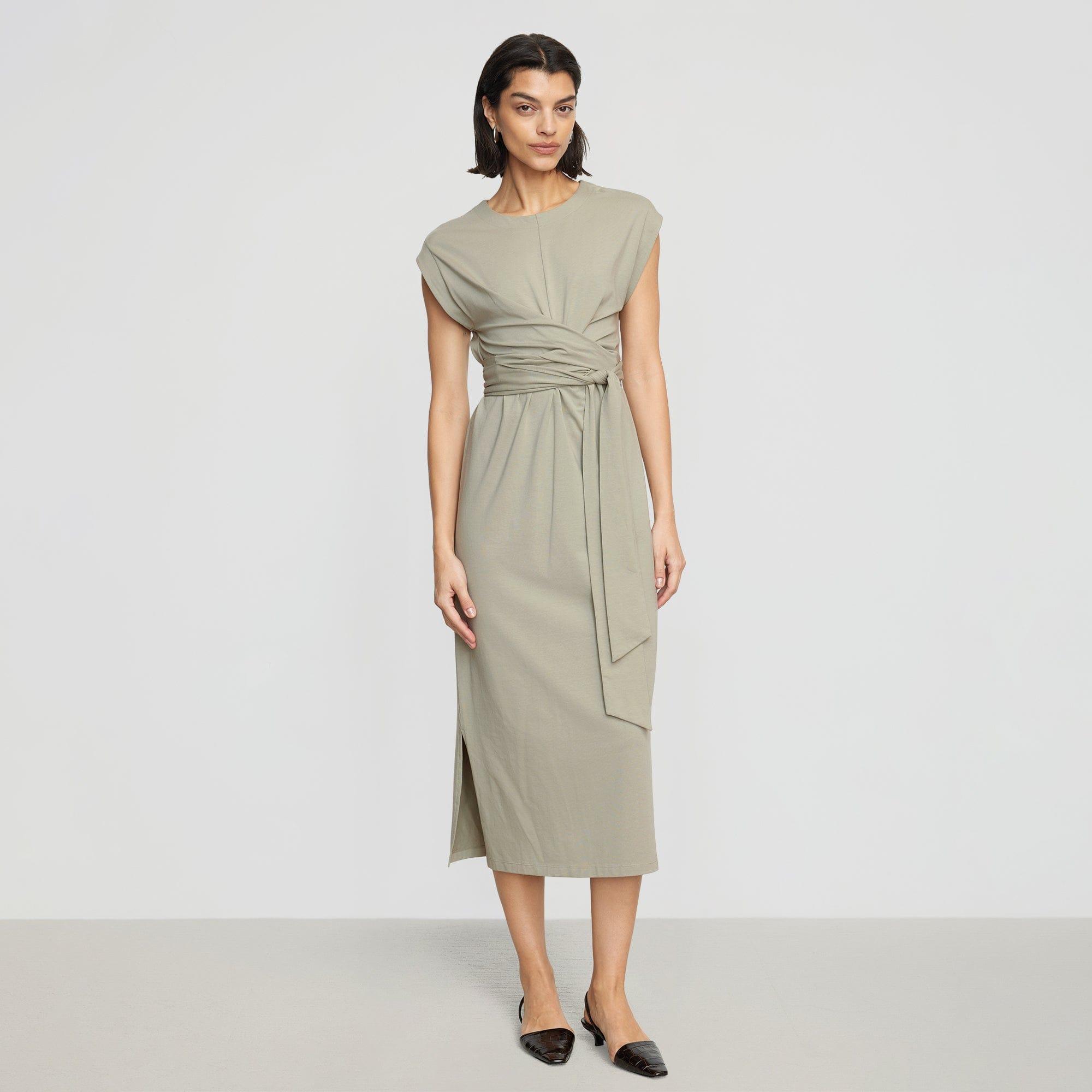 Fei Tie-Front Organic Cotton Dress Product Image