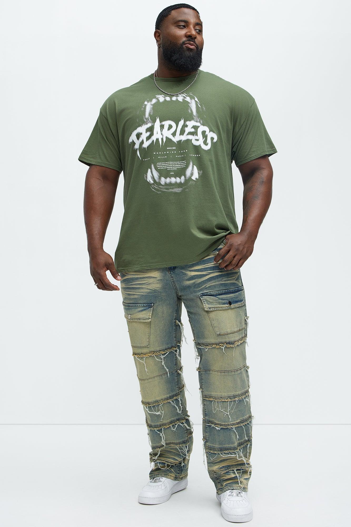 Fearless Worldwide Tour Short Sleeve Tee - Olive Product Image