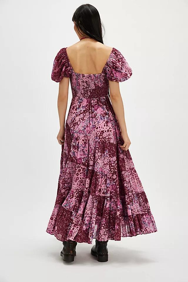 Sundrenched Short-Sleeve Maxi Dress Product Image
