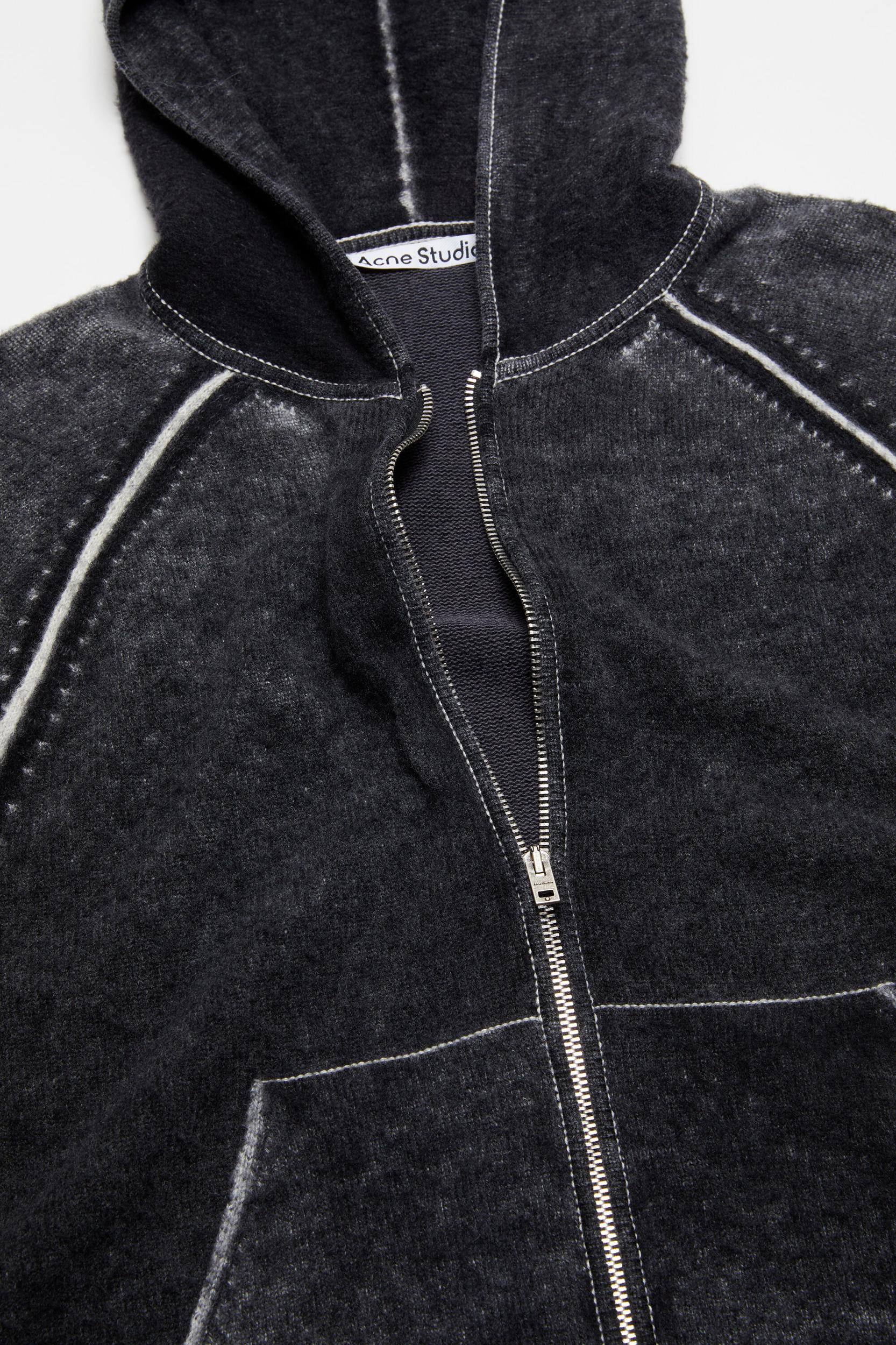 Hooded zipper sweater Product Image