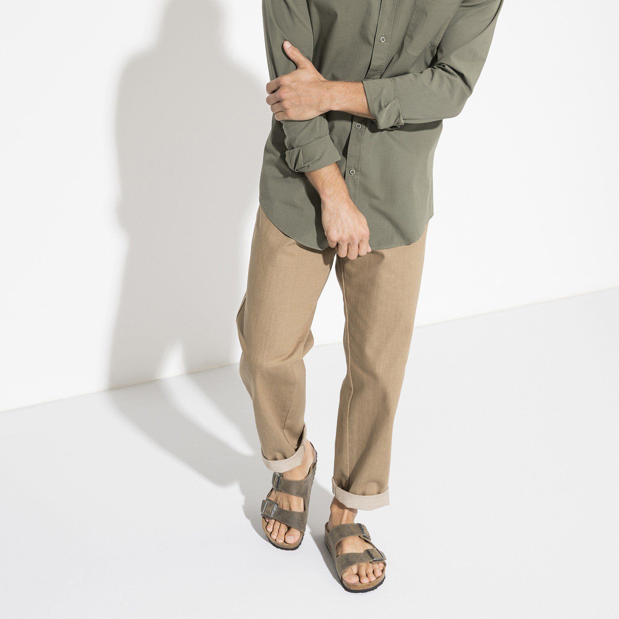 Arizona Soft Footbed Oiled Leather Faded Khaki Product Image