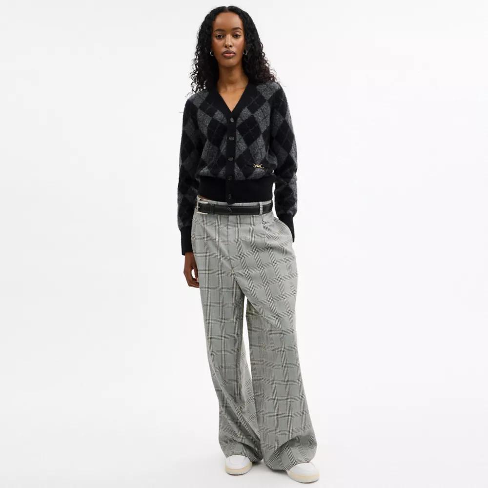 Argyle Cardigan Product Image