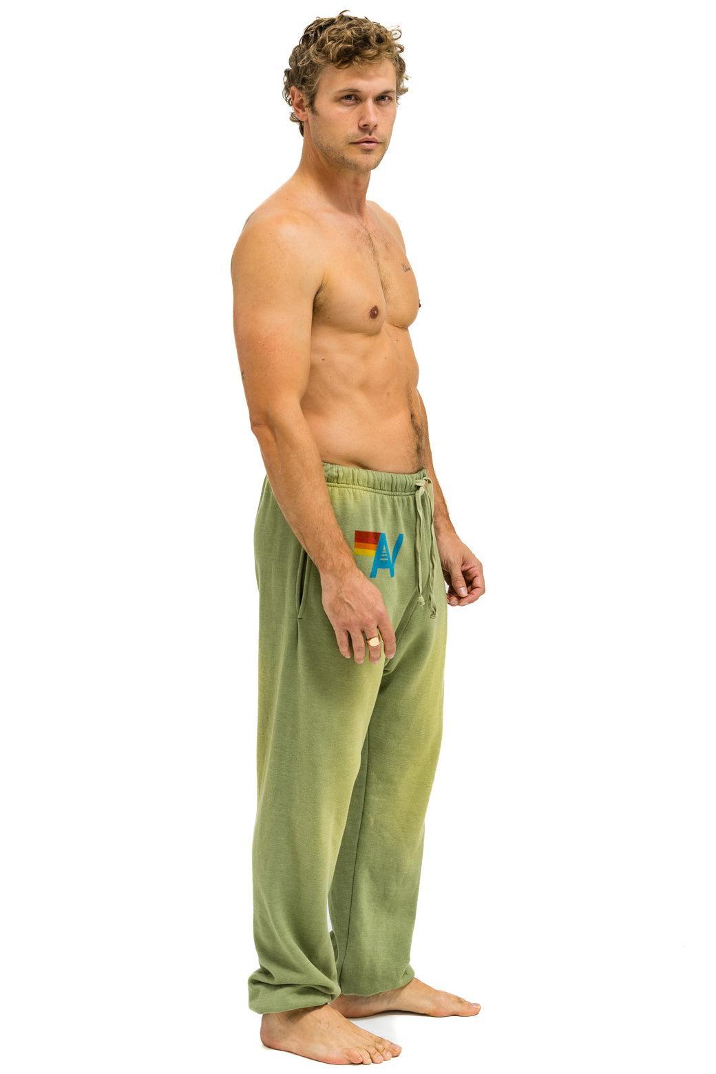 VINTAGE LOGO SWEATPANTS - FADED ARMY Male Product Image