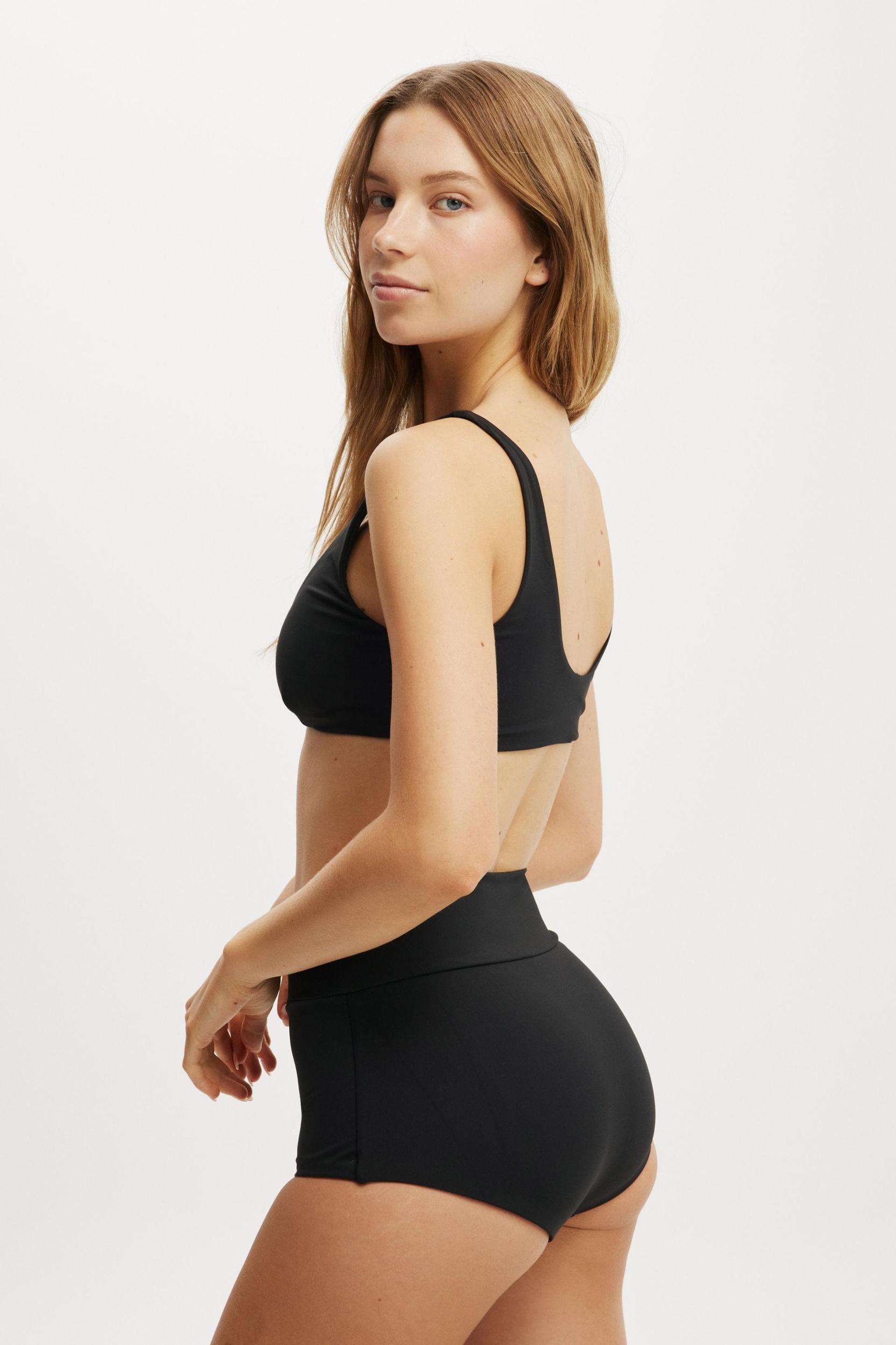 Smoothing Plunge Front Bikini Top Product Image