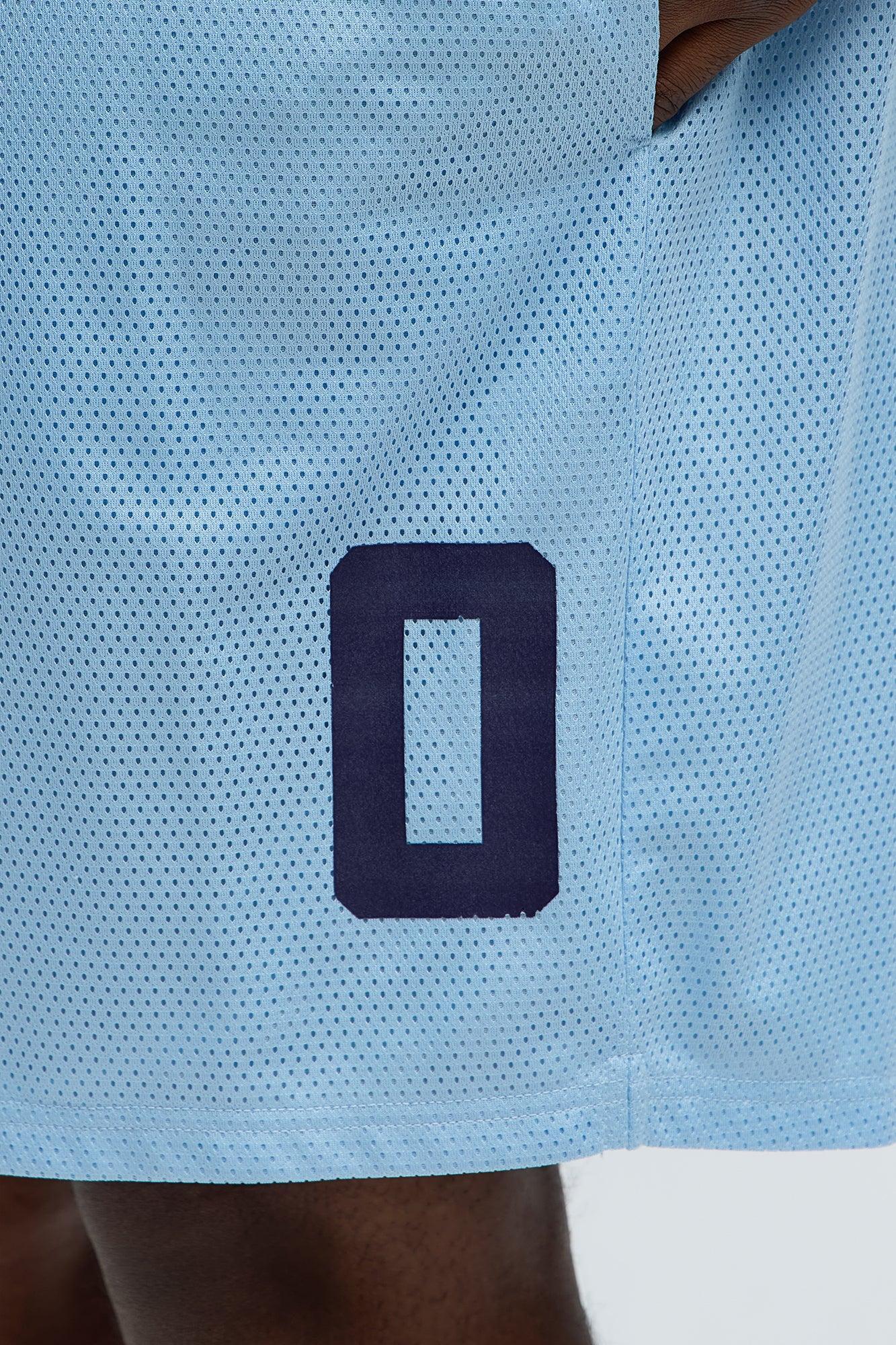 Relaxed LA To MIA Shorts - Blue Product Image