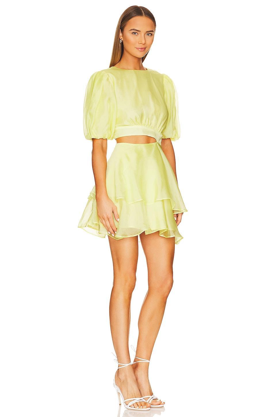 Enya Organza Mini Dress Bardot Product Image