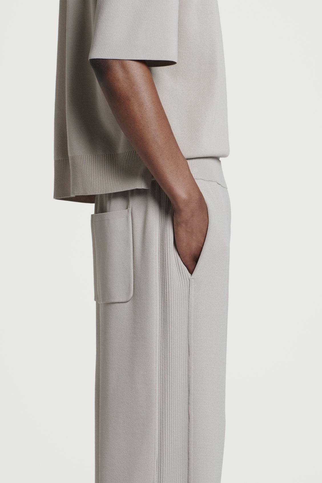DOUBLE-FACED TRACK PANTS Product Image
