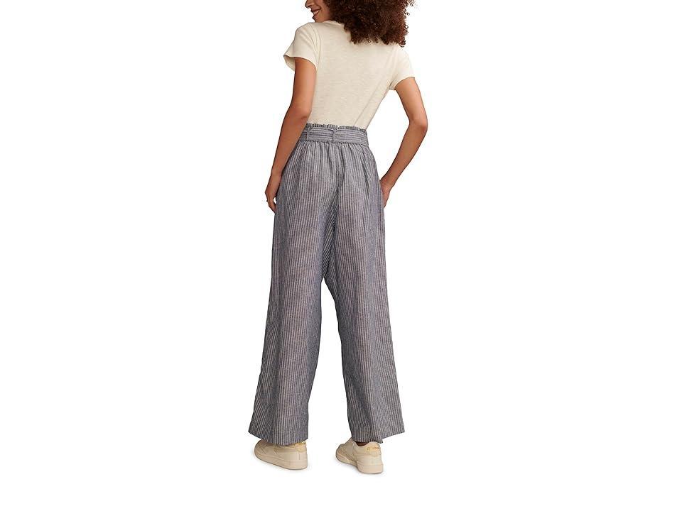 Lucky Brand Hemp Paperbag Pant Stripe) Women's Dress Pants Product Image