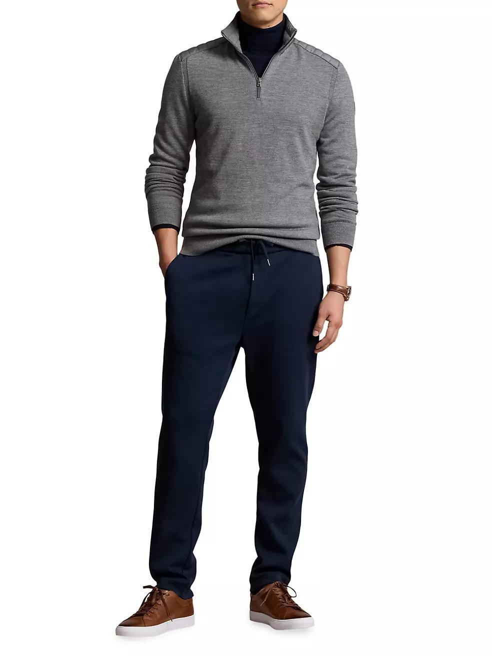 Hybrid Wool Quarter-Zip Sweater Product Image