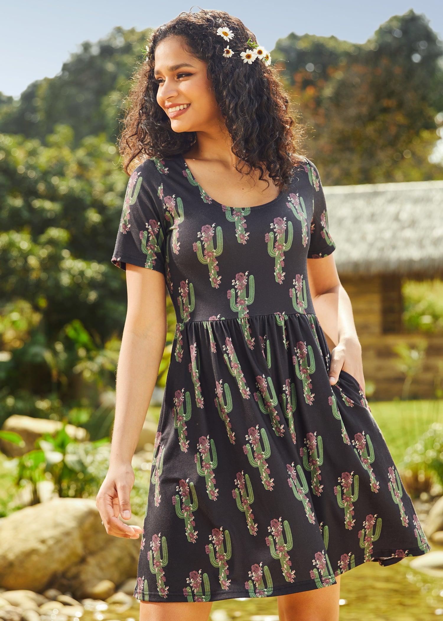 Twilight Sonata Fit & Flare Dress Product Image