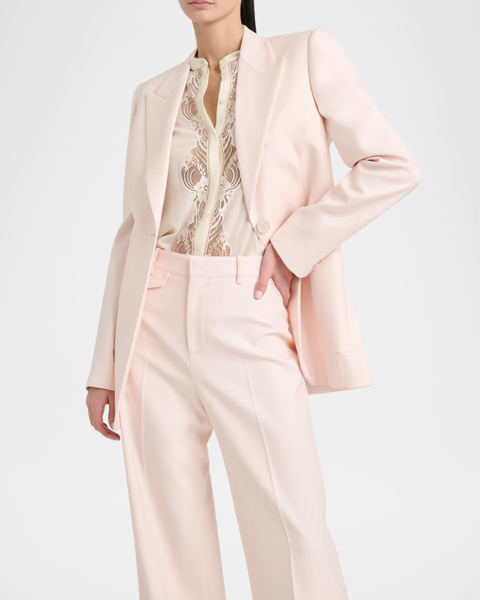 Single-Breasted Tailored Jacket Product Image