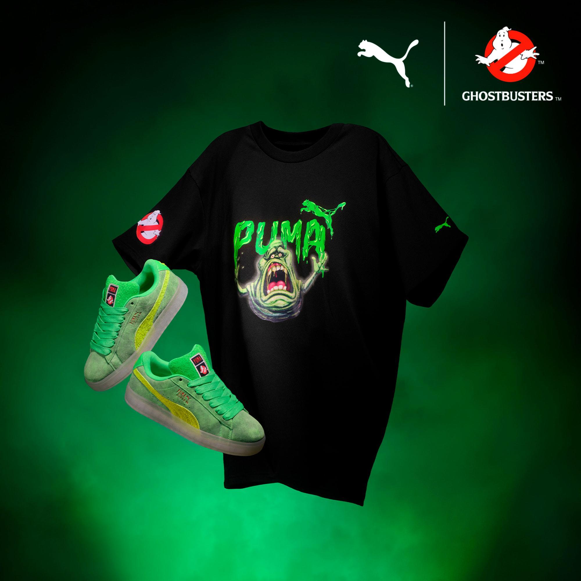 PUMA x GHOSTBUSTERS Suede XL Slimer Men's Sneakers Product Image