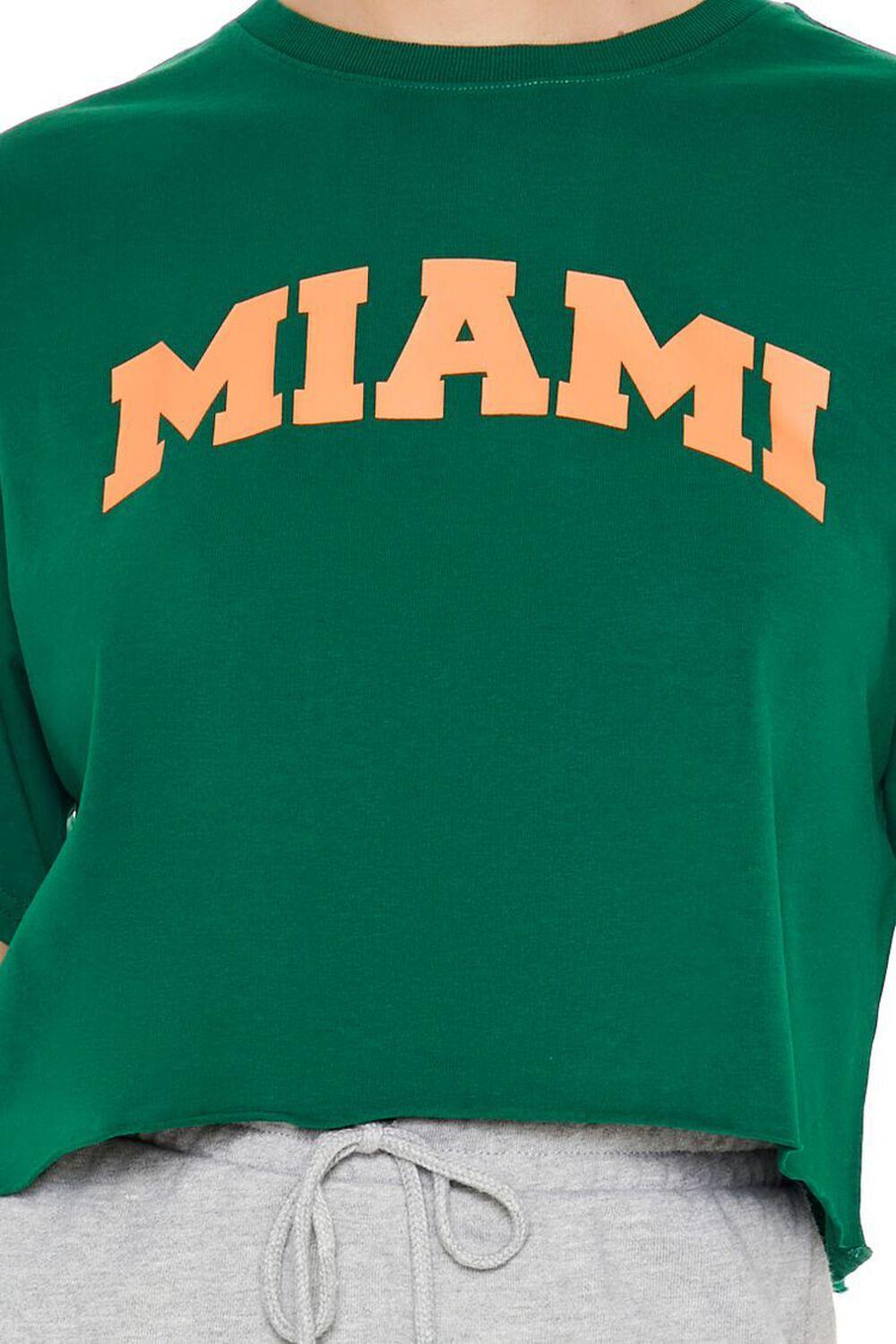 Miami Graphic Cropped Tee | Forever 21 Product Image