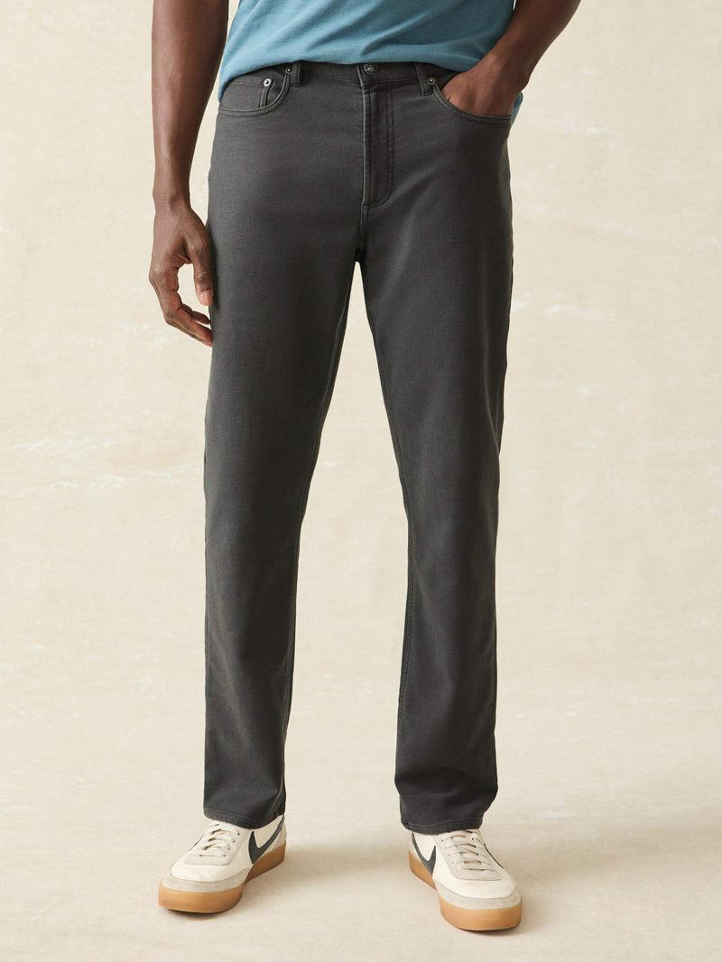 Stretch Terry 5-Pocket Athletic Fit - Onyx Black Product Image