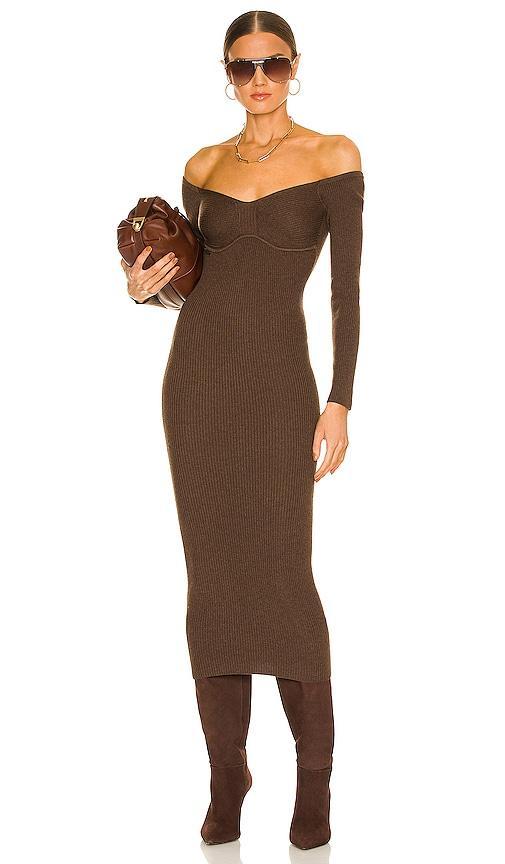 x Marianna Tucci Knit Bustier Dress L'Academie Product Image