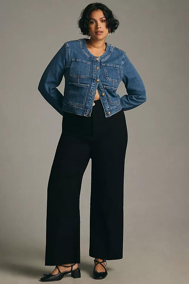 The Colette Full-Length Wide-Leg Pants by Maeve Product Image