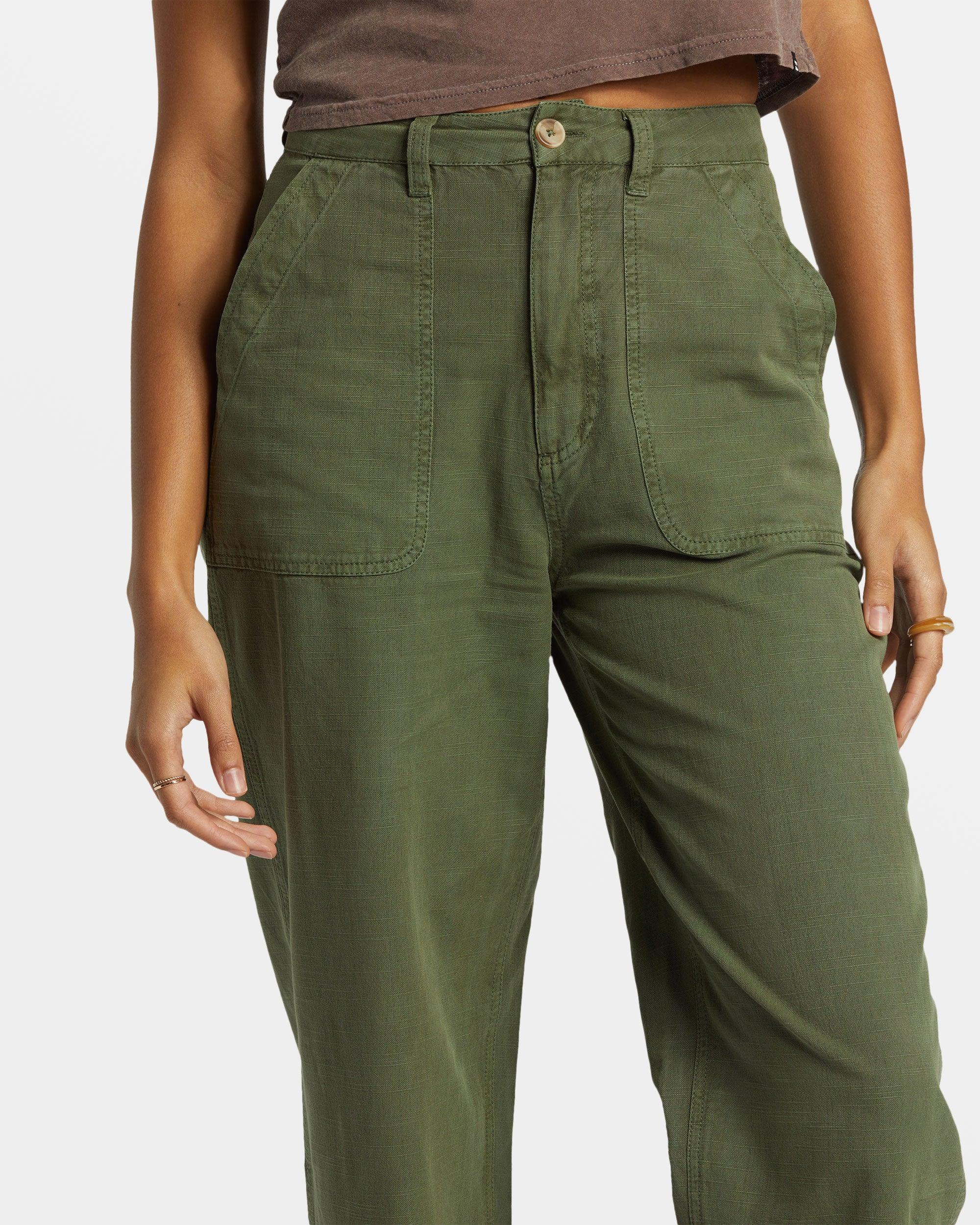 Stay Grounded Straight-Leg Pants - Treehugger Female Product Image