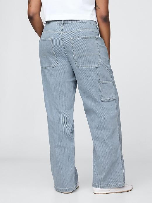 Mid Rise Corduroy '90s Loose Cargo Pants Product Image