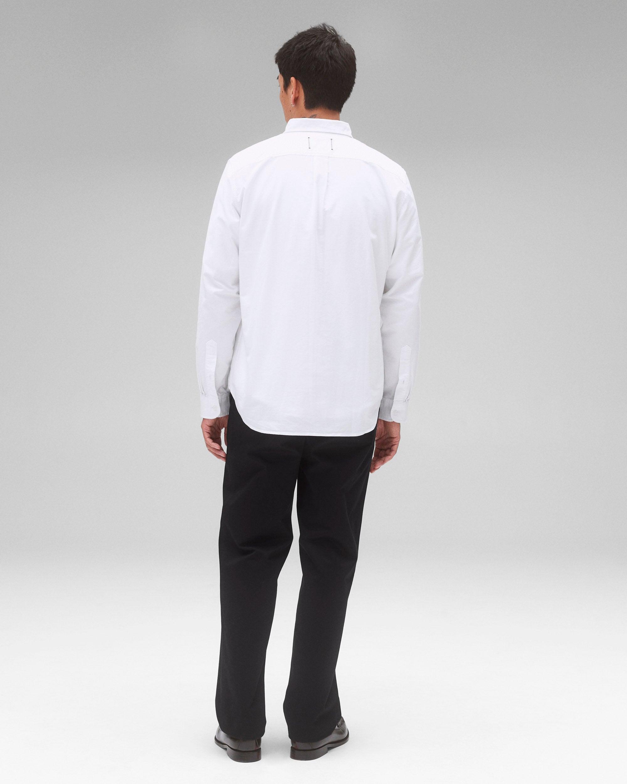 Cotton Oxford Windsor Standard Shirt Male Product Image
